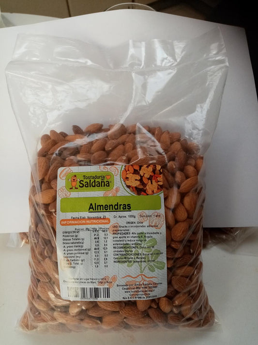 Almendras Saldaña de Calidad 1 kilo. ¡Envío Gratis!